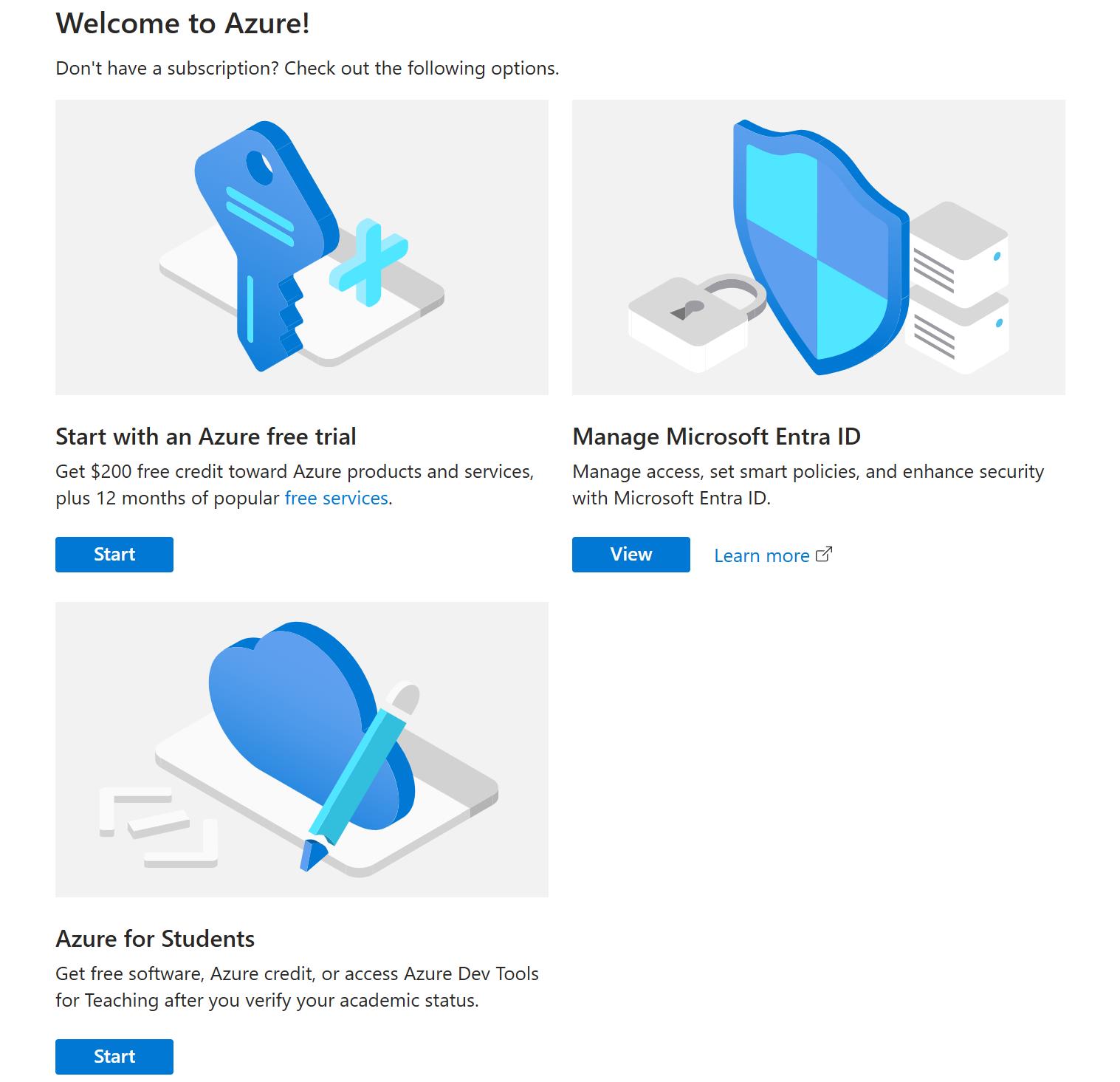 Welcome to Azure