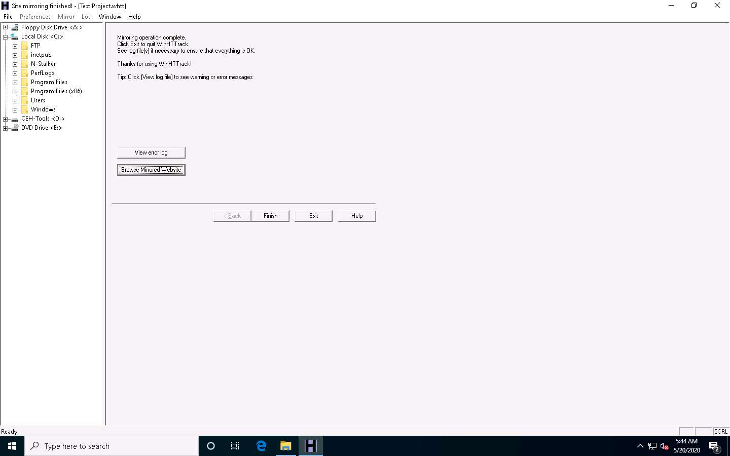 Screenshot