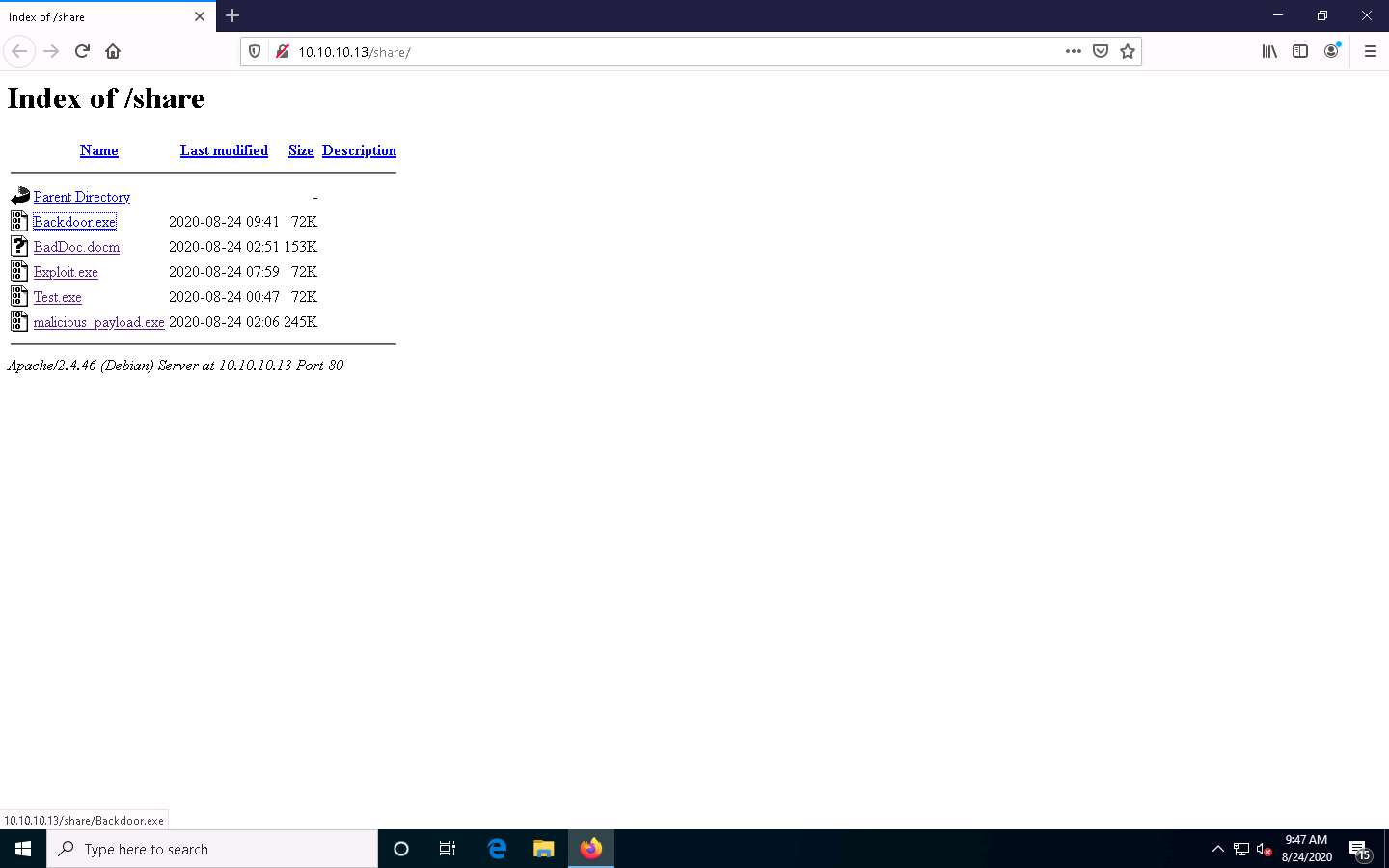 Screenshot